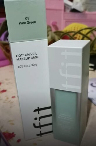 Tfit cotton veil makeup base photo review